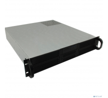 Корпус Procase RE204-D4H2-M-48 Корпус 2U server case,4x5.25+2HDD,черный,без блока питания(PS/2,mini-redundant),глубина 480мм,mATX 9.6
