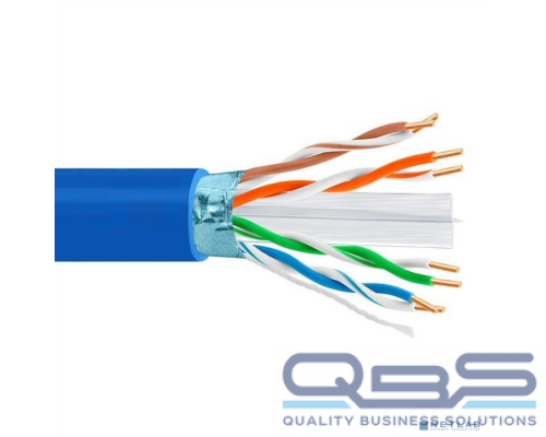 Кабель 5bites FS6575-305B-BL FTP / SOLID / 6CAT / 23AWG / COPPER / PVC / BLUE / 305M купить QBS.ru