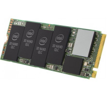 Твердотельный накопитель Intel SSD 660P Series PCIE 3.0 x4, NVMe, M.2 80mm, 3D2 QLC, 1TB, R1800/W1800 Mb/s, IOPS 150K/220K, 200TBW (Retail), 1 year