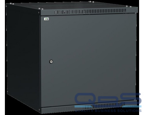 ITK Шкаф LINEA WE 12U 600x600мм дверь металл черный купить QBS.ru