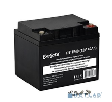 батареи Exegate EX282976RUS Аккумуляторная батарея DT 1240 (12V 40Ah, под болт М5)