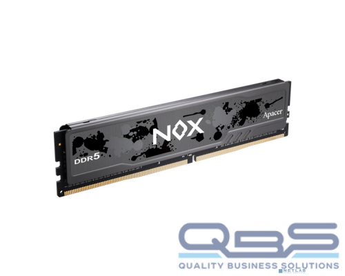 Модуль памяти Apacer DDR5 16GB 6000 MT/s CL40 AH5U16G60C512MBAA-1 NOX w/HS RP купить QBS.ru