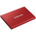 Тведотельный накопитель SSD Samsung T7 External 2Tb (2048GB) RED USB 3.2 (MU-PC2T0R/WW) купить QBS.ru