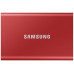Тведотельный накопитель SSD Samsung T7 External 2Tb (2048GB) RED USB 3.2 (MU-PC2T0R/WW) купить QBS.ru