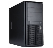 Корпус Midi Tower InWin PE689 Black USB3.0*2+A(HD)+fron fan 120mm*1+rear fan 120mm*1+ 2*2SATA+1*1SATA+Intrusion Switch/ holes for SL20” ATX RACKMOUNT*(без блока питания)