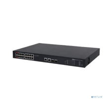 Коммутаторы Коммутатор Dahua DH-PFS3220-16GT-240 16-портовый управляемый гигабитный коммутатор с PoE