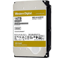 Жесткий диск Western Digital HDD SATA-III  16Tb GOLD WD161KRYZ, 7200rpm, 512MB buffer, 1 year