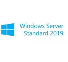 Комплект программного обеспечения Windows Svr Std 2019 64Bit English DVD 10 Clt 16 Core License