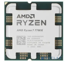 Процессор CPU AMD Ryzen 7  7700X OEM (100-000000591) {Raphael, 5nm, C8/T16, Base 4,50GHz, Turbo 5,40GHz, RDNA 2 Graphics, L3 32Mb, TDP 105W, SAM5}