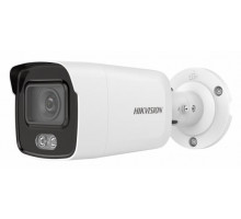  Hikvision DS-2CD2027G2-LU(C)(4mm) 2Мп уличная цилиндрическая IP-камера с LED-подсветкой до 40м и технологией AcuSense1/2.8