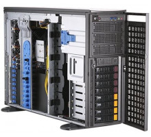 Шасси серверное Supermicro SuperServer 4U 740GP-TNRT noCPU(2)3rd Gen Xeon Scalable/TDP 270W/no DIMM(16)/ SATARAID HDD(8)LFF/2x10GbE/2x2200W