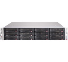 Дисковая полка Supermicro Storage JBOD Chassis 2U 826BE1C-R609JBOD Up to 12 x 3.5