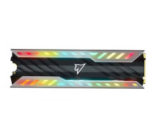 Ssd накопитель Netac SSD NV3000 RGB 2TB PCIe 3 x4 M.2 2280 NVMe 3D NAND SSD, R/W up to 3500/2100MB/s, TBW 1200TB, with heat sink & RGB, 5y wty