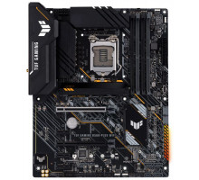 Материнская плата ASUS TUF GAMING B560-PLUS WIFI, LGA1200, B560, 4*DDR4, HDMI+DP, CrossFireX, 6 x SATA 6Gb/s, Audio, Gb LAN, USB 3.2*8, USB 2.0*4, COM*1 header (w/o cable), ATX ; 90MB1740-M0EAY0, 3 year