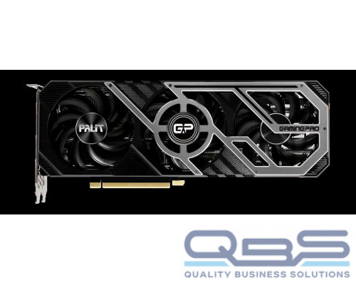 Видеокарта PALIT NED3080S19IA-132AA RTX3080 GAMINGPRO OC 10G GDDR6X 1440/19000 320bit 3-DP HDMI купить QBS.ru