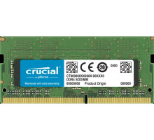 Оперативная память Crucial by Micron  DDR4  32GB 3200MHz SODIMM  (PC4-25600) CL22 2Rx8 1.2V (Retail), 1 year