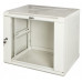 Шкаф настенный серии Pro, 6U 600x800, стеклянная дверь купить QBS.ru