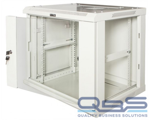 Шкаф настенный серии Pro, 6U 600x800, стеклянная дверь купить QBS.ru
