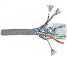  Кабель LANMASTER SFTP, 4 пары, кат. 5E, 100Mhz, PVC, белый, 305 м