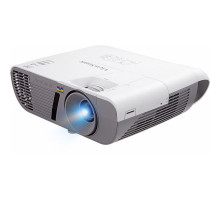  Проектор ViewSonic PJD6552LW DLP, WXGA 1280x800, 3500Lm, 22000:1, 2*VGA, HDMI/MHL, mini-USB, LAN, 10W speaker, mic, 3D Ready, Lamp life 10000h, Noise 27dB (Eco), 2.3кг, White, VS15949