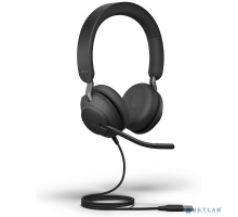 Гарнитура Jabra Гарнитура проводная  Evolve2 40, USB-A, MS Stereo 24089-999-999