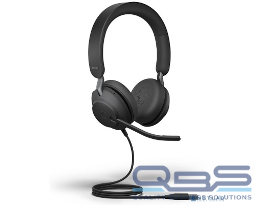 Гарнитура Jabra Гарнитура проводная  Evolve2 40, USB-A, MS Stereo 24089-999-999 купить QBS.ru
