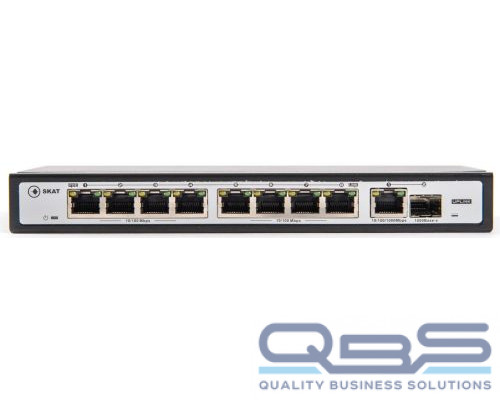 Коммутатор неуправляемый Бастион SKAT PoE-8E-1G-1S купить QBS.ru
