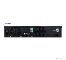 ИБП PowerCom SMART RT SRT-1000A LCD ИБП {Line-Interactive, 1000VA / 900W, Rack/Tower, IEC, Serial+USB, SmartSlot, подкл. доп. батарей} (1157673)