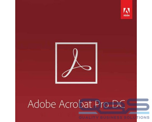Подписка (электронно) Adobe Acrobat Pro DC for enterprise 1 User Level 13 50-99 (VIP Select 3 year commit), Продление купить QBS.ru
