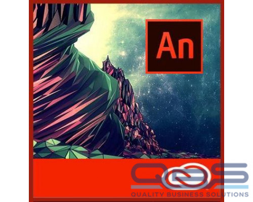 Подписка (электронно) Adobe Animate / Flash Professional for enterprise 1 User Level 1 1-9, Продление 12 Мес. купить QBS.ru