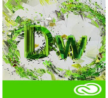Подписка (электронно) Adobe Dreamweaver for enterprise 1 User Level 14 100+ (VIP Select 3 year commit), Продление 12 М