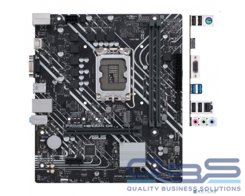 Материнская плата Asus PRIME H610M-K D4 {Intel H610,LGA 1700} купить QBS.ru
