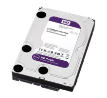 Жесткий диск Western Digital HDD SATA-III  3000Gb Purple WD30PURX, IntelliPower, 64MB buffer (DV-Digital Video), 1 year