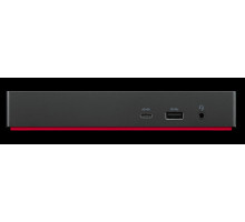 Док-станция Lenovo USB-C Dock  (2x DP, 1x HDMI, 3x USB 3.1, 2x USB 2.0, 1x USB-C, 1x RJ-45, 1x Combo Audio Jack 3.5mm)