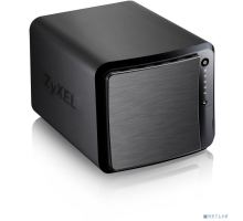 Сетевые хранилища ZYXEL NAS542-EU0101F Сетевое хранилище, 4 отсека для HDD (max. 48Gb), 2xGLAN, Link Aggregation, 3xUSB3.0, слот для карт SD/XC