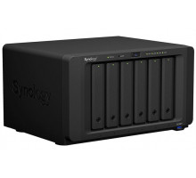 Система хранения данных Synology QC2,2GhzCPU/4GbDDR4(upto32)/RAID0,1,10,5,6/upto 6hot plug HDD SATA(3,5' or 2,5')(upto16 with 2xDX517)+2 M.2 slots 2280/3xUSB3.2/4GigE(+1Expslot)/iSCSI/2xIPcam(upto40)/1xPS/1YW