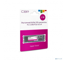 накопитель CBR SSD-001TB-M.2-EX22, Внутренний SSD-накопитель, серия 