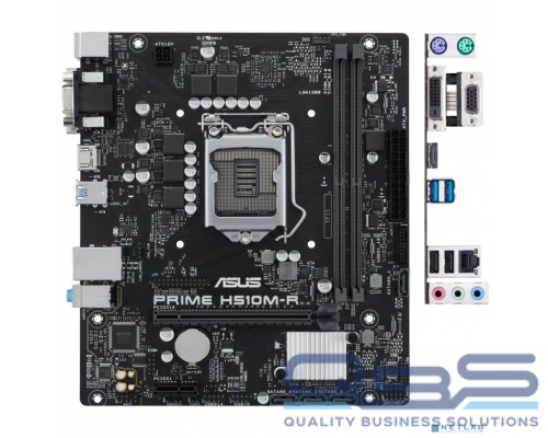 Материнская плата Asus PRIME H510M-R-SI {Socket1200, mATX, H510, 2xDDR4, VGA/HDMI/DVI} купить QBS.ru