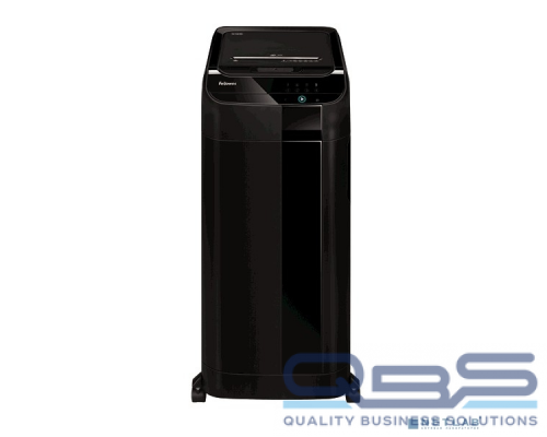 Уничтожитель Fellowes Шредер AutoMax 550C FS-4963101/02 с автоподачей {DIN P-4,4х38мм.550лст.83лтр} купить QBS.ru