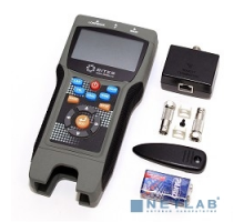 Монтажный инструмент 5bites LY-CT030 PRO Тестер кабеля EXPRESS  многофункциональный для RJ11/12/45/BNC, TDR, LCD