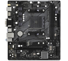 Материнская плата ASROCK A520M-HVS, AM4, A520, 2*DDR4, D-Sub+HDMI, 4xSATA3 6.0 (RAID), M.2 Socket, 4xUSB 3.2,  2xUSB 2.0, mATX; 90-MXBE60-A0UAYZ