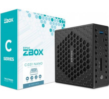 Платформа Zotac ZBOX CI331 nano Celeron N5100, 4GB, 120GB SSD, 2.5" SSD/HDD, UHD graphics, card-reader, 7.1CH, 2*Glan, WiFi, BT, USB Type-C, 3*USB 3.0