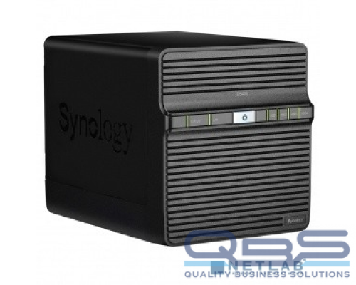 Дисковый массив Synology DS420J Сетевое хранилище QC1,4GhzCPU/1GB/RAID0,1,5,6,10/up to 4HDDs SATA(3,5 )/2xUSB3.0/1GigEth/iSCSI/2xIPcam(upto 16)/1xPS/2YW купить QBS.ru