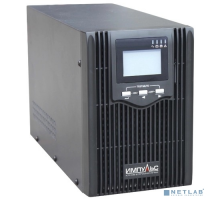 Импульс Импульс ИБП Юниор ПРО 1000 {1000 ВА/800 Вт, LCD, USB, RJ-45/RJ-11, слот для SNMP, АКБ 2х7Ач, IEC-C13 + SCHUKOx2},черный JT10201