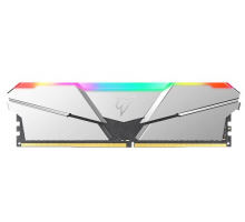 Оперативная память Netac Shadow RGB 16GB (8GB x 2) DDR4-3200 (PC4-25600) C16 Silver 16-20-20-40 1.35V XMP Dual DIMM Kit