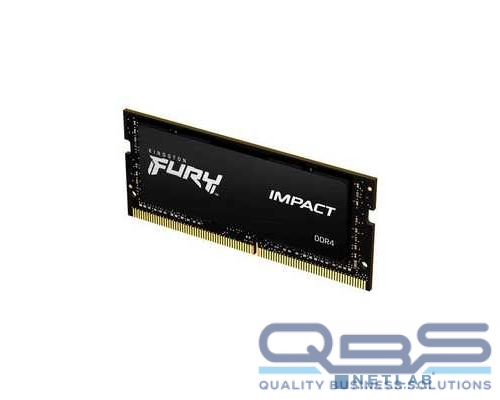 Модуль памяти Kingston DRAM 32GB 3200MHz DDR4 CL20 SODIMM FURY Impact KF432S20IB/32 купить QBS.ru