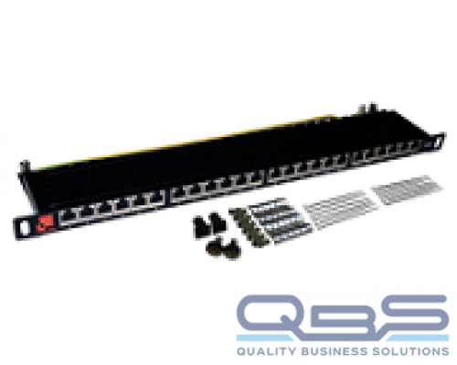 Патч-панель LANMASTER 24 порта, UTP, кат.5E, 1U купить QBS.ru