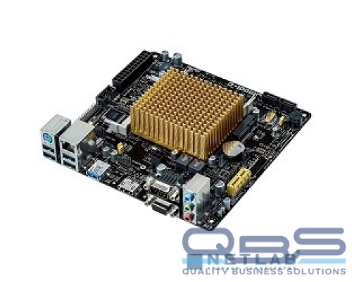 Материнская плата ASUS J1900I-C RTL {SO-DIMM DDR3,PCI-E,SATAII,D-Sub,COM,mini-ITX} купить QBS.ru