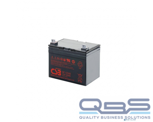 батареи CSB Батарея GP12340 (12V/34Ah) купить QBS.ru