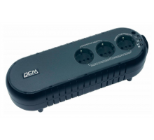 Источник бесперебойного питания Powercom Back-UPS WOW, OffLine, 500VA/250W, Tower, 3xSchuko outlets(1 Surge & 2 batt), USB (37371)